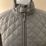 Weatherproof Women’s  Gray Quilted Coat with Side Stretch Size M Photo 9