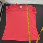 Columbia Pink V-Neck Omni Freeze Zero Activewear Top Size Large FLAWED Photo 11