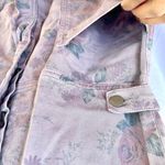 Lucky Brand x LAURA ASHLEY PRINTED FLORAL COVERALL SHORT IN SPRING PURPLE Photo 7