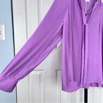 Endless Rose Pleated Tie Detail Blouse Photo 2