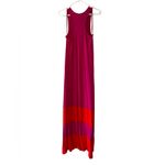 Mossimo Supply Co Mossimo Women's Fushia & Bright Orange Sleeveless Maxi Dress Size M Photo 2
