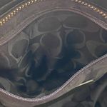 Coach  F08A70 Hampton Leather Black Handbag Shoulder Bag Purse Photo 2