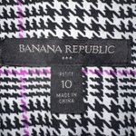 Banana Republic Plaid Shirt Dress Career Casual Workwear Petite 10 Photo 9