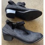 Torrid Black 11605251 Faux Suede Ankle Boots Heel Life Stride Women’s Sz 11 Photo 1