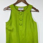 Jessica Howard Vintage Green Shift Dress Sleeveless Mod Retro 60s Style A-Line Photo 5