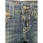 Miss Me Boot Cut Jeans Embellished Dark Wash Altered 24.5" Inseam Women's 0 XS Photo 3