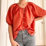 Universal Threads Universal Thread Rose Peasant Blouse Photo 2