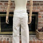 DKNY distressed high rise white bootcut ankle jeans / 29 / EUC Photo 12
