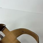 BORN faux leather Brown Strappy Sandals with Adjustable Ankle Strap 11 Photo 7