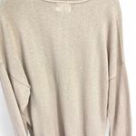 Wooden Ships Beige and Cream Mystic Sweater Relaxed Cozy Fit. XL Photo 4