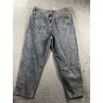 Mom Jeans Women 18‎ High Rise 90s Y2K Boho Denim Pants Blue Photo 1
