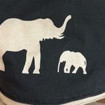 Baobab Afori Cat Namibia Safari Animal Print Black Dress. Cap Sleeves Photo 6