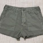 American Eagle NWT  Super High Rise Utility Button Fly Cutoff Shorts Photo 2