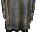 Free People  Queen of Hearts Hooded Tunic Black Long Sleeve S Photo 2