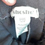 Shosho  black dressy pants size medium black tapered pants soft comfy pants Photo 3