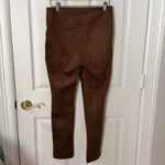 Andrew Marc  Brown Women's Leggings suede style size small Photo 3