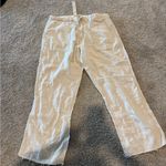 Old Navy Women’s  Casual Linen Pants - Light Beige Photo 0