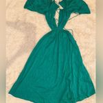 Cult Gaia NWOT CHARLIZE green cutout midi dress size XS Photo 5
