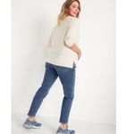 Old Navy NWT  Maternity Full Panel O.G. Straight Dark-Wash Jeans Ayla Photo 3