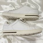 Birkenstock  Bend Sneaker Size 8/39 White Low Top Cork Leather Minimal Classic Photo 9