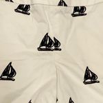 J.Crew ‎ white boat pattern shorts size 4 Photo 2
