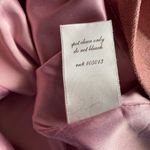 Alya  Blush Pink Microfiber Scalloped Dress Medium Photo 6