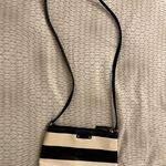 Kate Spade  Penn Valley Amy Crossbody Patent Black White Stripe Photo 0