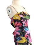 ROCOCO SAND Chris Midi Dress in Multi Small New Womens Floral Cocktail Black Photo 6