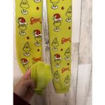 The Grinch Christmas Jogger leggings Green Fleece Unisex S/M Holiday Photo 3