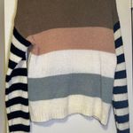 Daytrip  Sweater Striped Crewneck Multi Colored Size L Photo 2