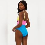 Beach Riot Wren One Piece Coral Reef Colorblock, Size X-Small, $168 Photo 2