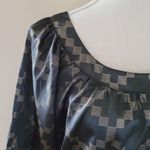 Southpole  foil print satin blouse size large Photo 1