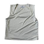 Live in the Moment Live iIn The Moment White Crop Tank Top Women Size Large | 19-12 Photo 0