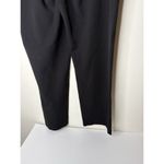 Chico's  Design Women Size 3 US 16 Dress Pants Black Side Zip Pallazo Pants Career Photo 3
