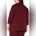 Liverpool NWOT  Boyfriend Blazer With Princess Dart Color: Bordeaux Photo 3