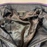 Rocawear Vtg Moto Jacket Black Purple Quilted Patch Women S XS/S Y2K Streetwear Photo 4