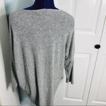 Jules & Leopold  Silver Strappy V-Neck Faux Wrap Long Sleeve Top Size Large Photo 6