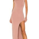 superdown Toni slit maxi dress - color: mocha Photo 0