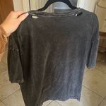 Queen of Hearts Oversized Tee Black Photo 3