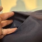 easel  Linen utility Shirt Dress small NWT navy Photo 4