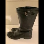 Ralph Lauren 1847 Sorissa Black Leather Knee-High Boots 9 Photo 0