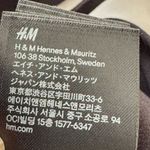 H&M Conscious Black wide leg spaghetti straps jumpsuit with pockets, size 4 Photo 14