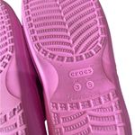 Crocs  Women’s Size 5 Slip On Slides Pink Photo 7