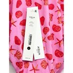 AQUA Printed One piece Swimsuit Beach Shells in Pink Size Small NEW Photo 7