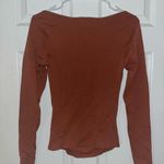 Bardot  Terracotta Long Sleeve Blouse Photo 3