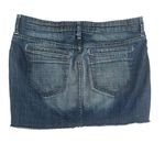 joe's jeans Dark Blue Denim skirt raw hem size 30 Photo 1