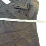 Victoria's Secret  Y2K Black Silk Slip Dress Open Back Chemise Tie Back Sexy Photo 4