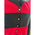 Kari's Place Vintage Blazer Red Black Color Block 90s Retro Button Up Jacket 8 Photo 2