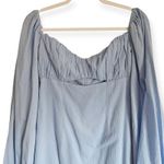 RUMER Camille Mini Dress Cutout Blue Size XS Revolve‎ Photo 5