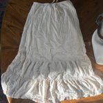 Brandy Melville John Galt Pink Cream Maxi Skirt Photo 1